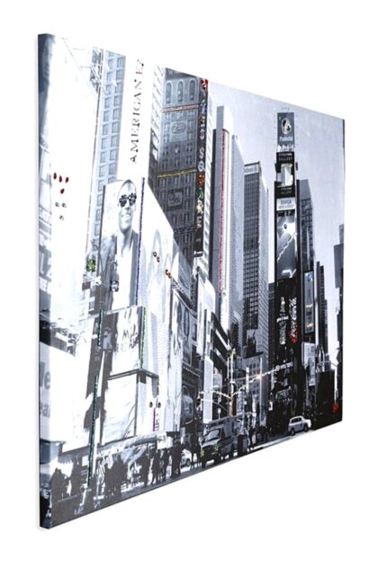 Foto Quadro con Svarovski Elements 'Good Morning NYC'