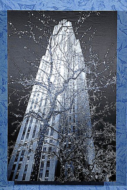 Foto Quadro con Svarovski Elements "NY Tree of Light"