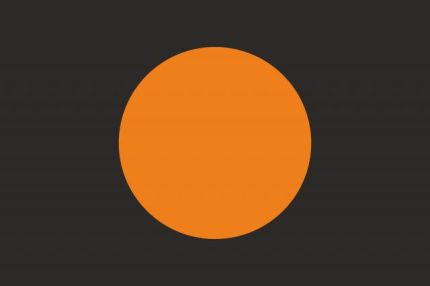 Bandiera nera con disco arancio - problemi al motore