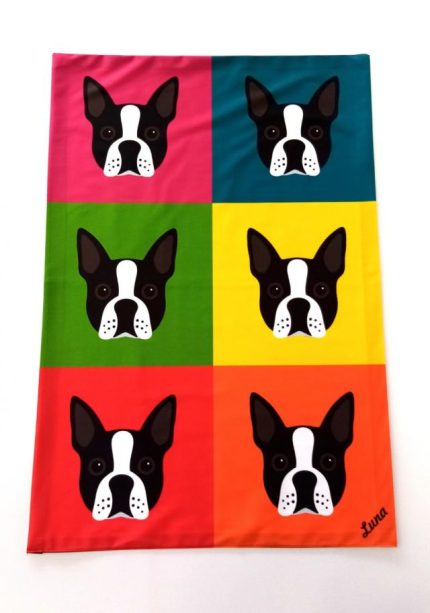 COPERTINA BOSTON TERRIER - personalizzata