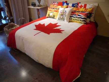 Copripiumone Canada (con o senza piumone) dalla collezione FLAGS for HOME)