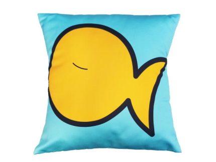 CUSCINO 'FISH' CELESTE