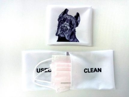 CANE CORSO - Mod. 2 - POCKET BAG - PORTA MASCHERINE
