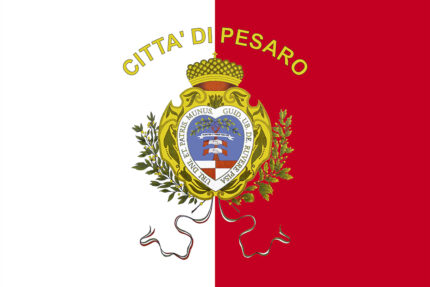Bandiera Città - Comune di Pesaro e Urbino