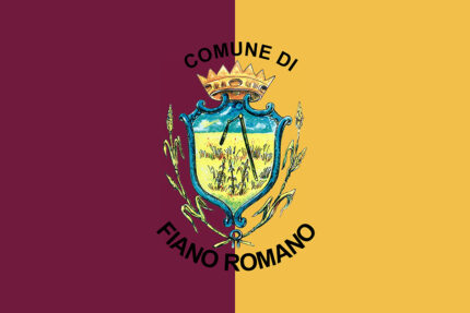 Bandiera Comune di Fiano Romano