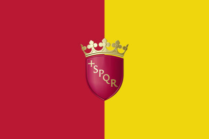 Bandiera Comune di Roma - Capitale