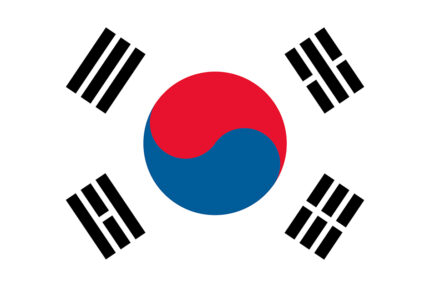 Bandiera Corea del Sud