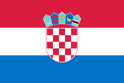 Bandiera Croazia