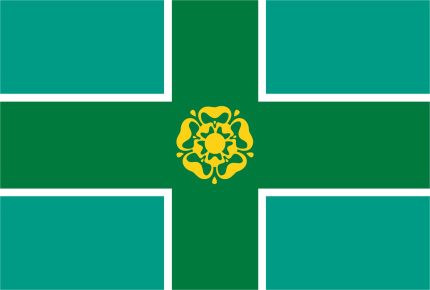 Bandiera Derbyshire