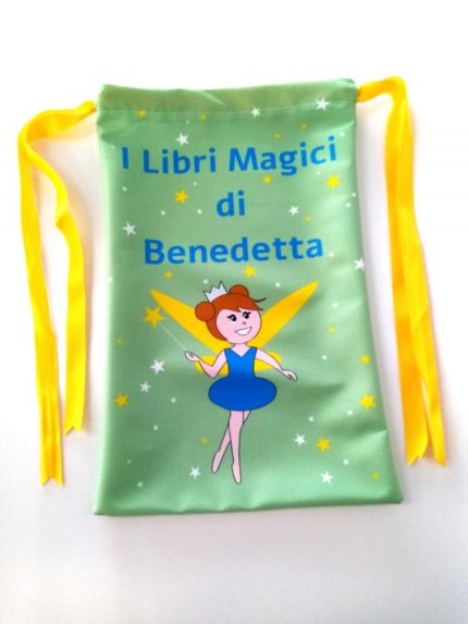 BOOK BAG FATINA PORTA LIBRI PERSONALIZZATO