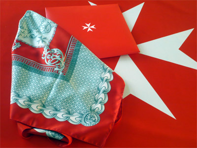 Foulard del Sovrano Militare Ordine di Malta SMOM