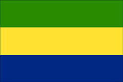 Bandiera Gabon