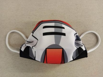 MASCHERINA GUN MASK IN COTONE DOPPIO STRATO E POLIESTERE - APRIBILE - NON MEDICA - NON DPI