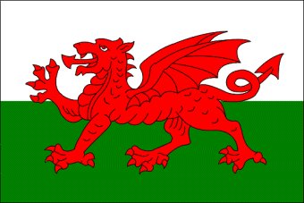 Bandiera Cymru, Wales, dal 1959 (1485)
