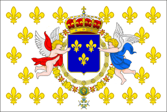 Bandiera Regno di Francia, Royaume de France, 1632-1790 e 1814-1830