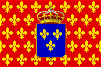 Bandiera Regno di Francia, Marina Mercantile, 1680