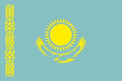 Bandiera Kazakistan
