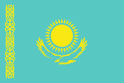 Bandiera Kazakistan