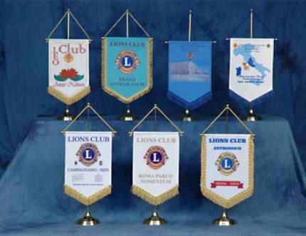 Gagliardetti LIONS CLUB personalizzati