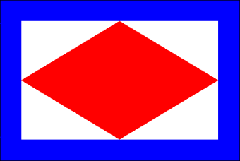 Repubblica di Lucca, bandiera navale, XIX secolo