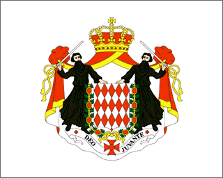 Bandiera Monaco - bandiera di Stato