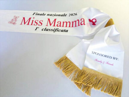 Fascia personalizzata "Miss Mamma"