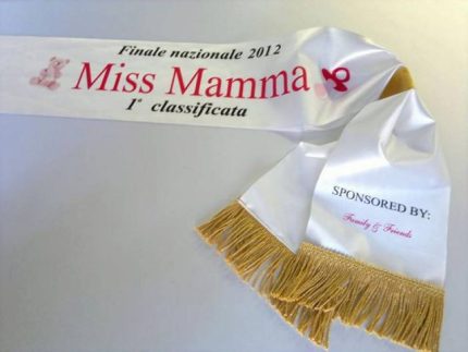 Fascia personalizzata "Miss Mamma"