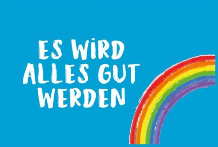 ES WIRD ALLES GUT WERDEN bandiera azzurra - variante