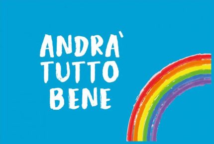 ANDRA' TUTTO BENE bandiera azzurra variante