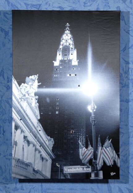 Foto Quadro con Svarovski Elements 'Overnight Chrysler Building'