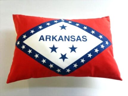 Cuscino cm. 40x60 "Stato Arkansas"