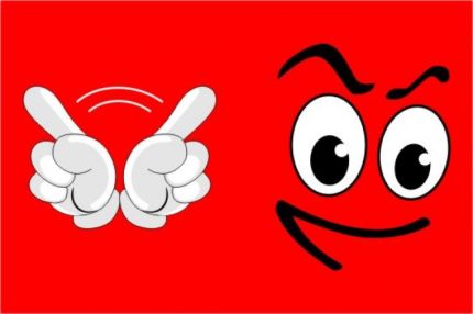 Bandiera rossa con faccina: divieto di balneazione