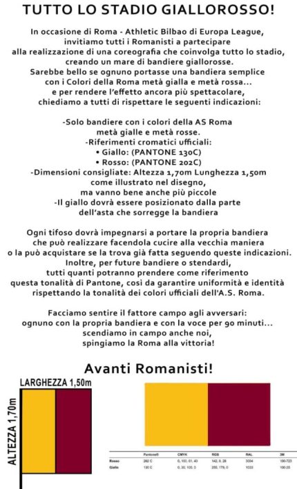 BANDIERA GIALLO ROSSA