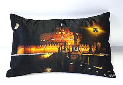 CUSCINO DI ROMA #4: Castel Sant'Angelo al chiaro di luna