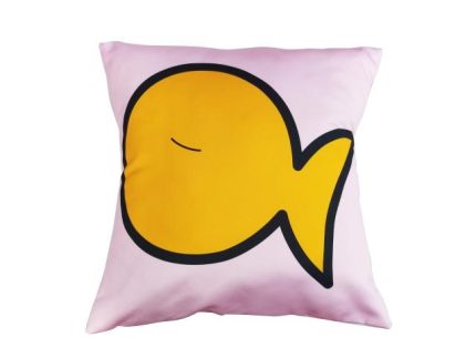 CUSCINO 'FISH' ROSA