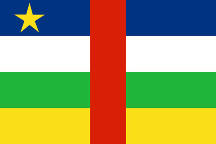 Bandiera Repubblica Centro Africana
