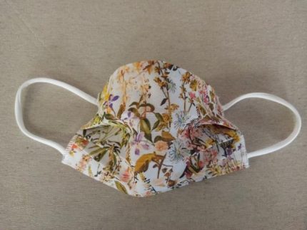 MASCHERINA 'SOFT SPRING' IN COTONE DOPPIO STRATO E POLIESTERE - APRIBILE - NON MEDICA - NON DPI