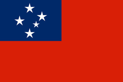 Bandiera Samoa Occidentale