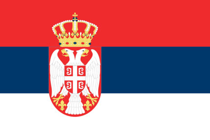 Bandiera Serbia -  bandiera di Stato