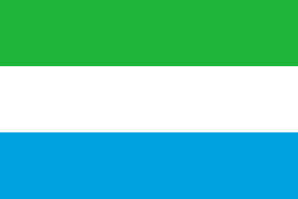 Bandiera Sierra Leone