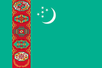 Bandiera Turkmenistan