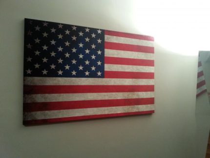 WALL FLAG Bandiera U.S.A. - Stati Uniti D'America