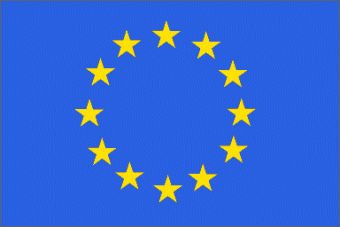 Bandiera U.E. Unione Europea - Europa
