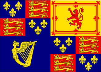 Bandiera Regno di Gran Bretagna 1603-1649 e 1660-1707