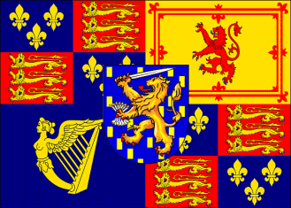 Bandiera Regno di Gran Bretagna 1689-1702
