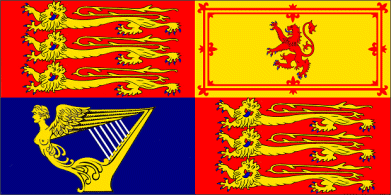 Bandiera Regno Unito di Gran Bretagna e Irlanda, 
1837-1921
Regno Unito di Gran Bretagna e Irlanda del Nord dal 1921
