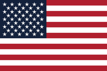 Bandiera U.S.A. USA Stati Uniti d'America