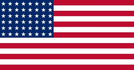 Bandiera U.S.A. USA Stati Uniti d'America