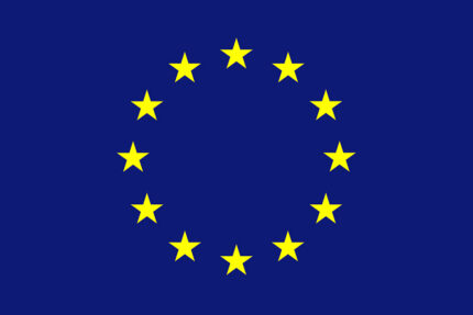 Bandiera U.E. Unione Europea - Europa - E.U.