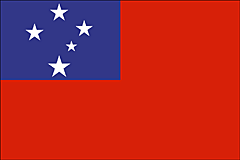 Bandiera Samoa Occidentale